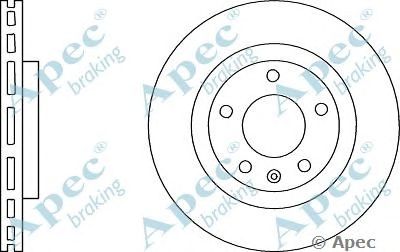 APEC BRAKING dsk3105 -  Тормозной диск
